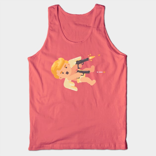 Cupid in Action Tank Top by IvanDubovik